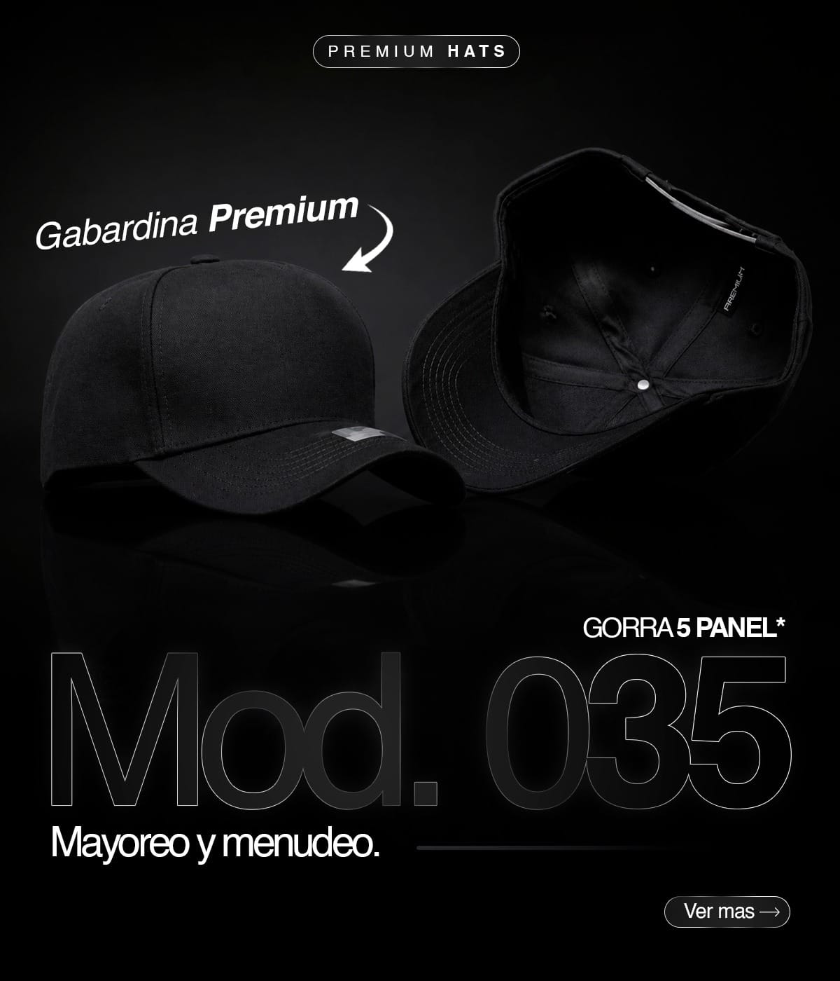 GABARDINA PREMIUM - NEGRO 035